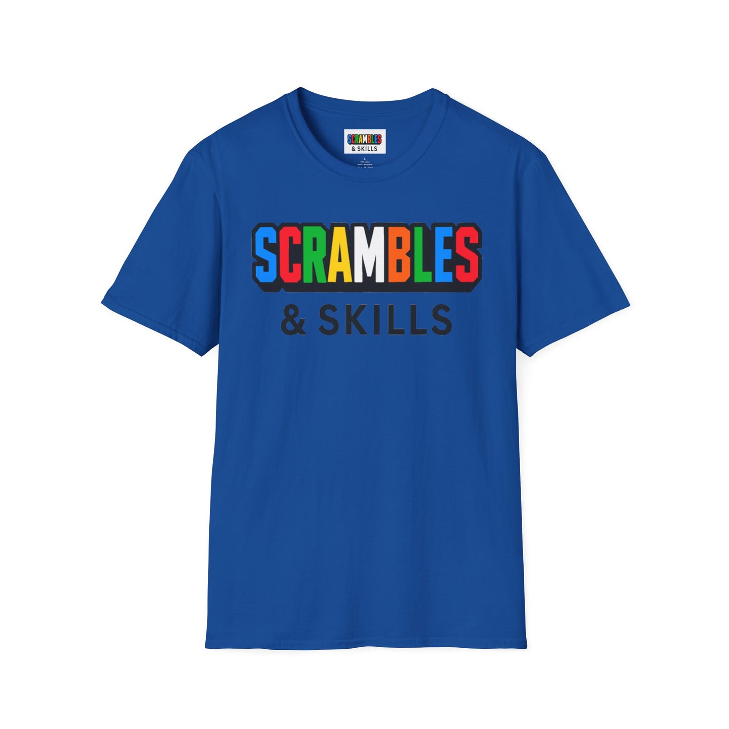 Scrambles & Skills Unisex Graphic Softstyle T-Shirt