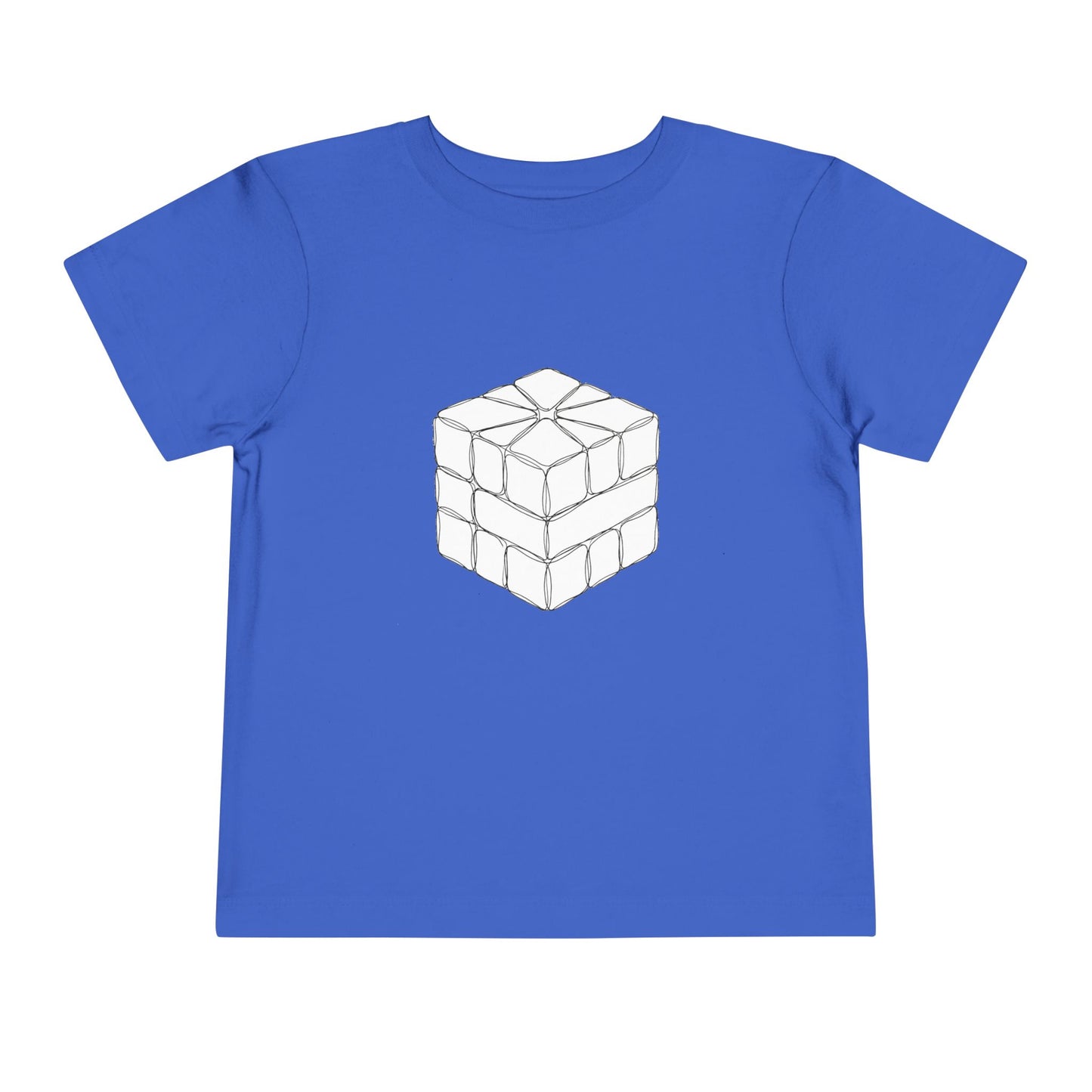 Square-1 Doodle - Rubik's Cube Art  Toddler Short Sleeve T-Shirt