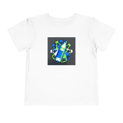 Neon Flip - Trick Shot Toddler Short Sleeve T-Shirt