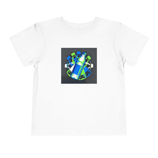 Neon Flip - Trick Shot Toddler Short Sleeve T-Shirt