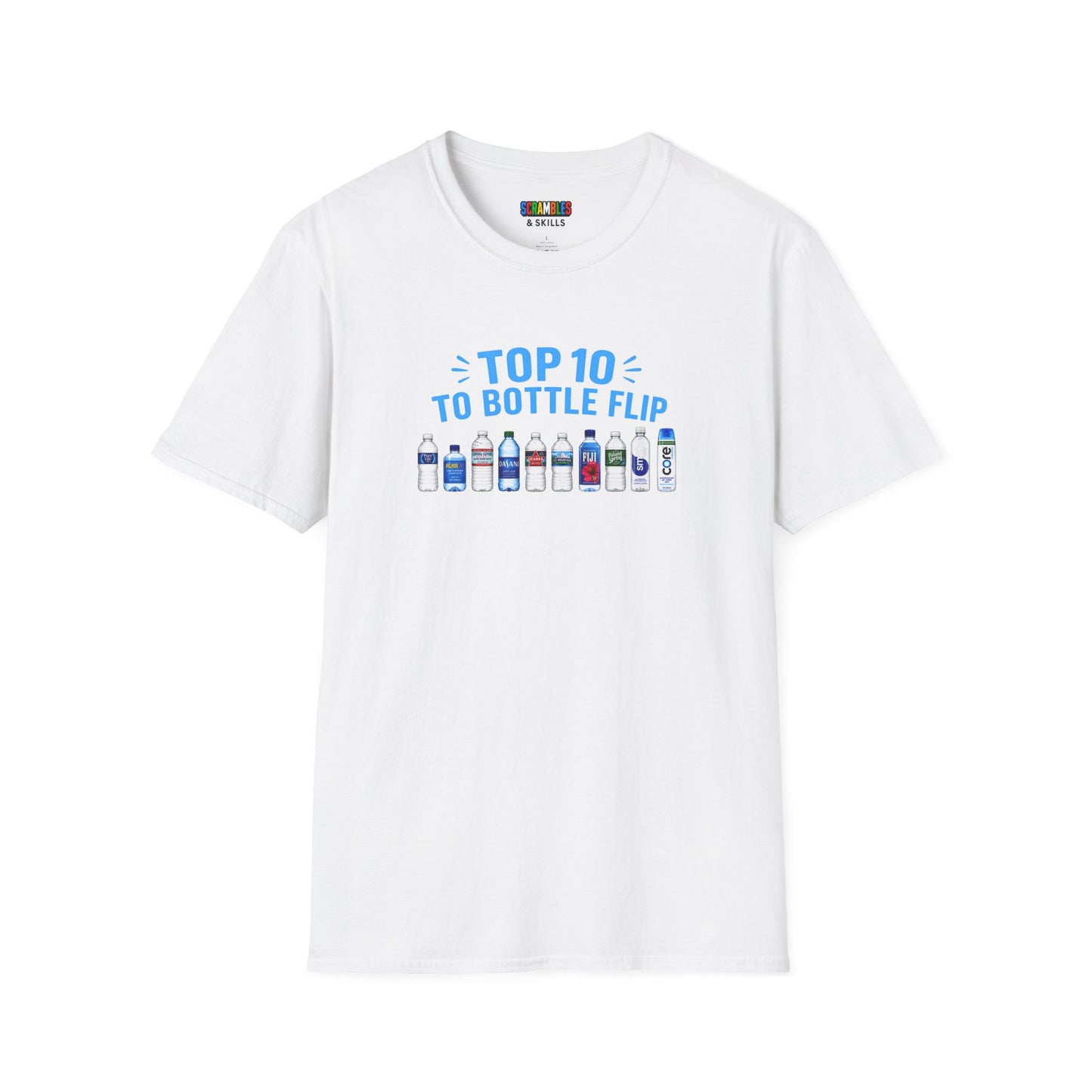Top 10 to Bottle Flip  Unisex Graphic Softstyle T-Shirt