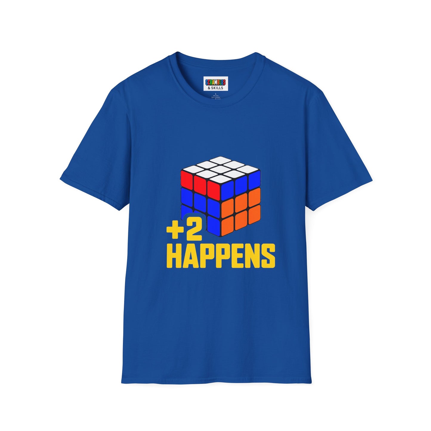 +2 Happens Unisex Graphic Softstyle T-Shirt