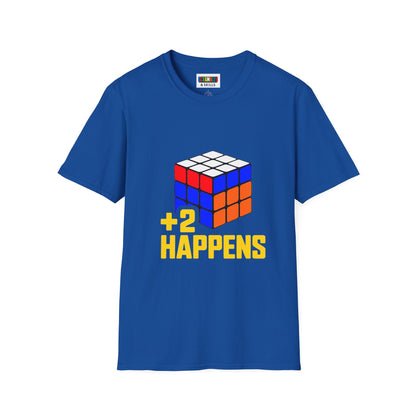 +2 Happens Unisex Graphic Softstyle T-Shirt