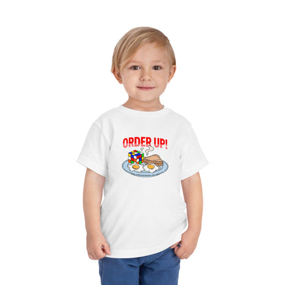 Rubiks' Cube Shirt - Order Up Toddler Short Sleeve T-Shirt| Fun Cubing Tee