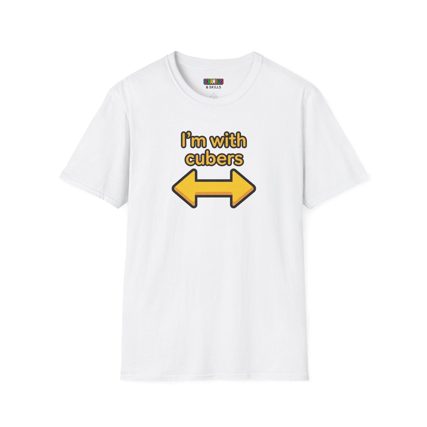 I'm With Cubers Unisex Graphic Softstyle T-Shirt