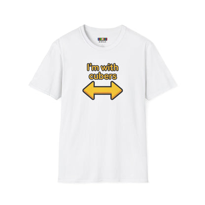I'm With Cubers Unisex Graphic Softstyle T-Shirt