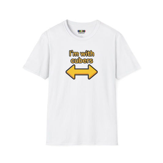 I'm With Cubers Unisex Graphic Softstyle T-Shirt