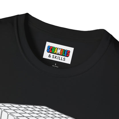7x7 Doodle Unisex Graphic Softstyle T-Shirt