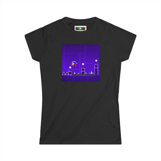 ⚡ Express - Cube Madness Women's Softstyle T-Shirt