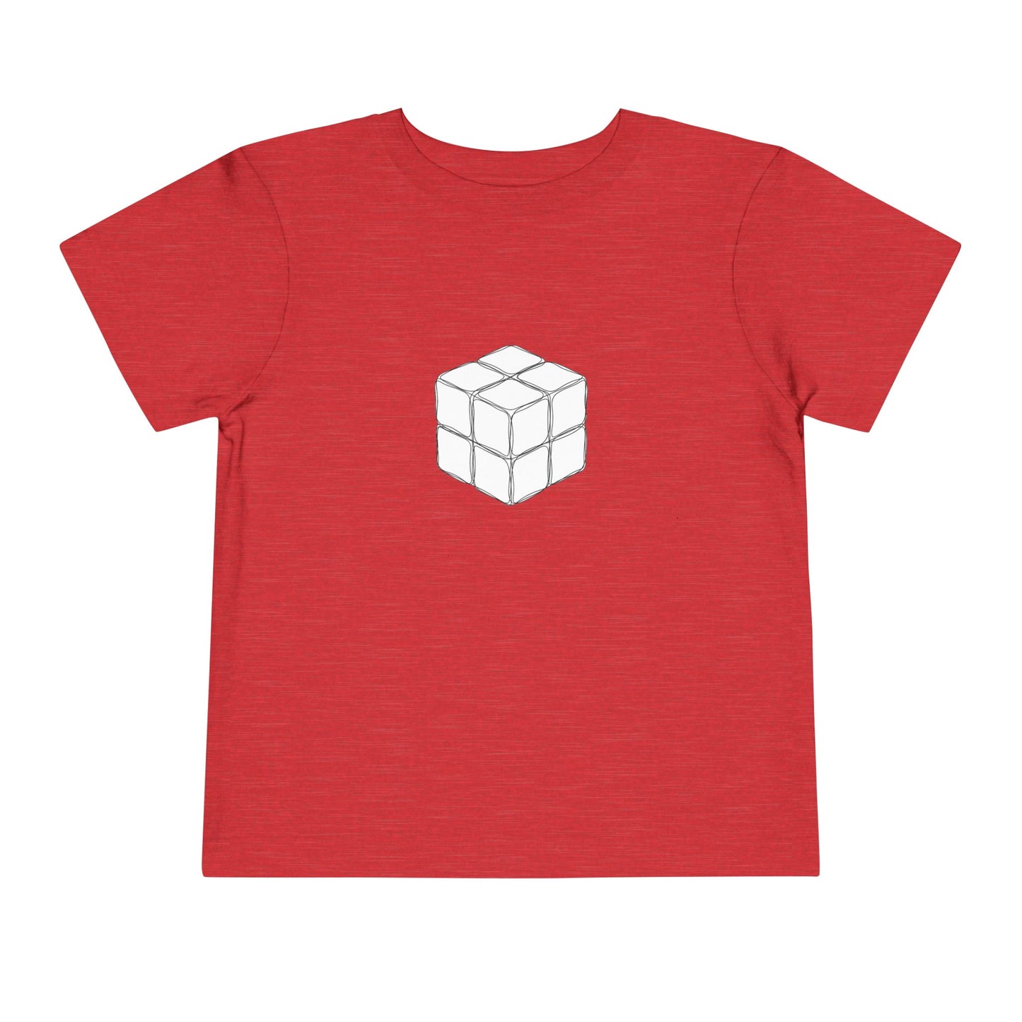 2x2 Doodle  - Rubik's Cube Art Toddler Short Sleeve T-Shirt