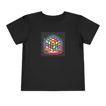 Cube Portal - Rubik's Cube Art  Toddler Short Sleeve T-Shirt