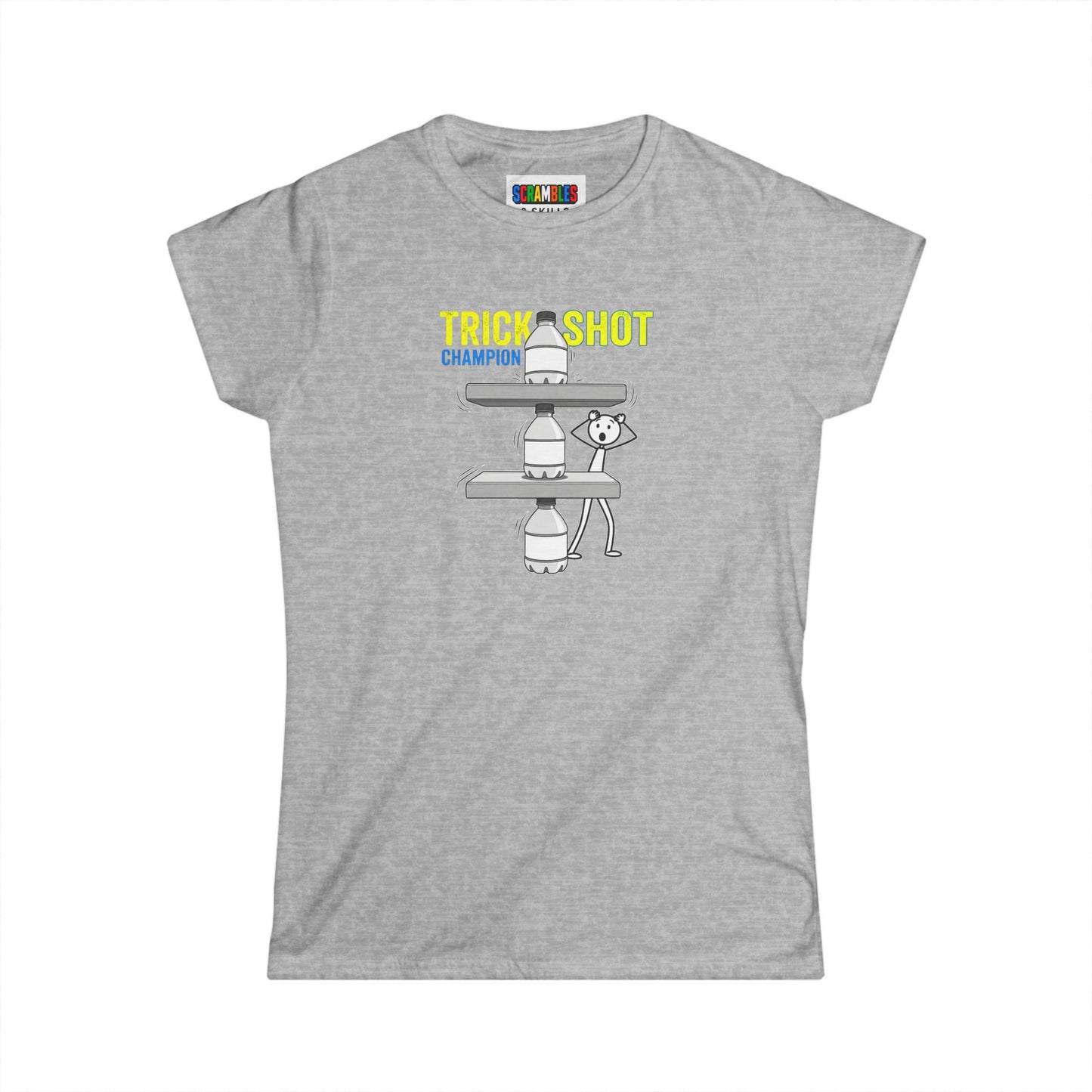 Trick shot Champion Women's Softstyle T-Shirt