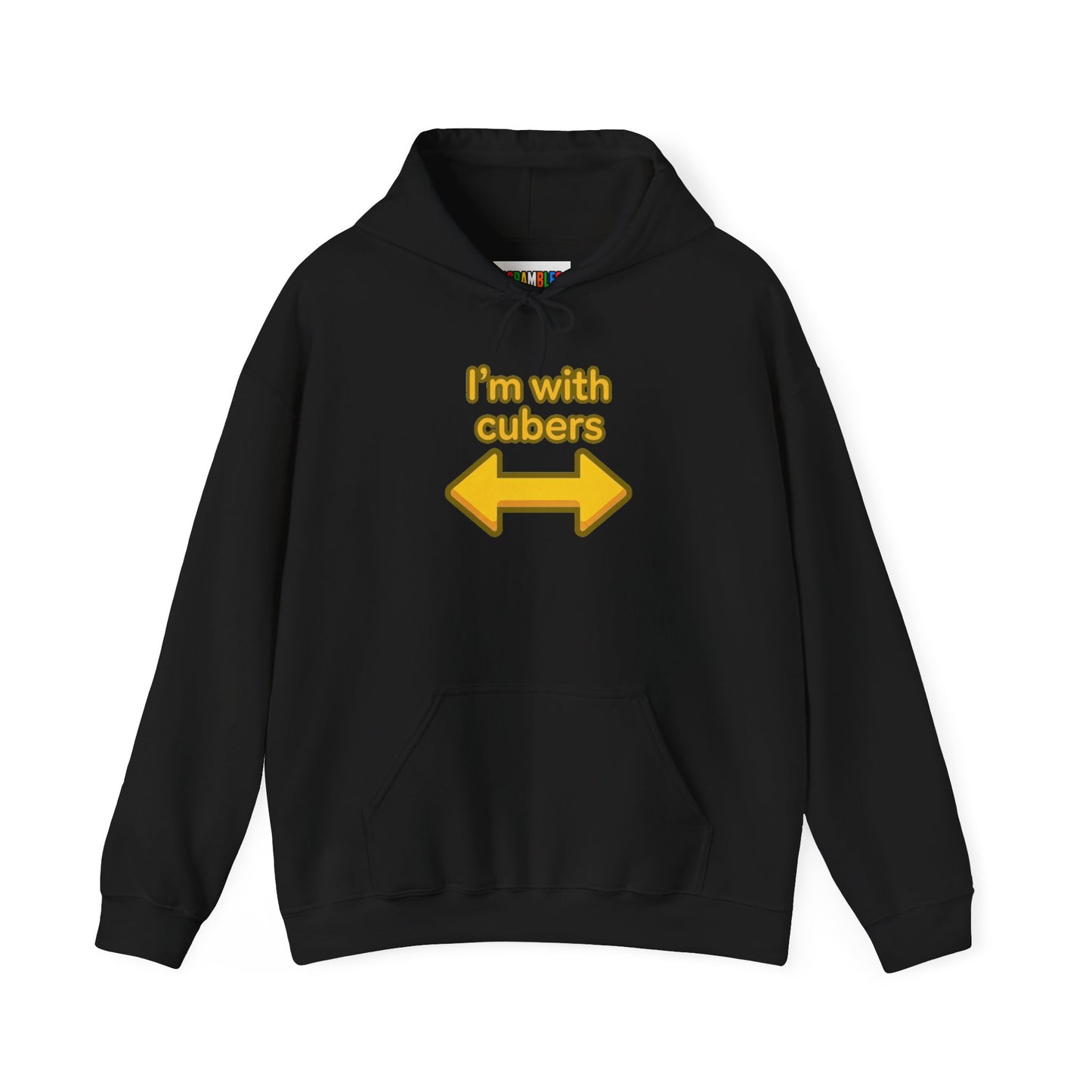 I'm With Cubers Unisex Heavy Blend™ Hooded Sweatshirt