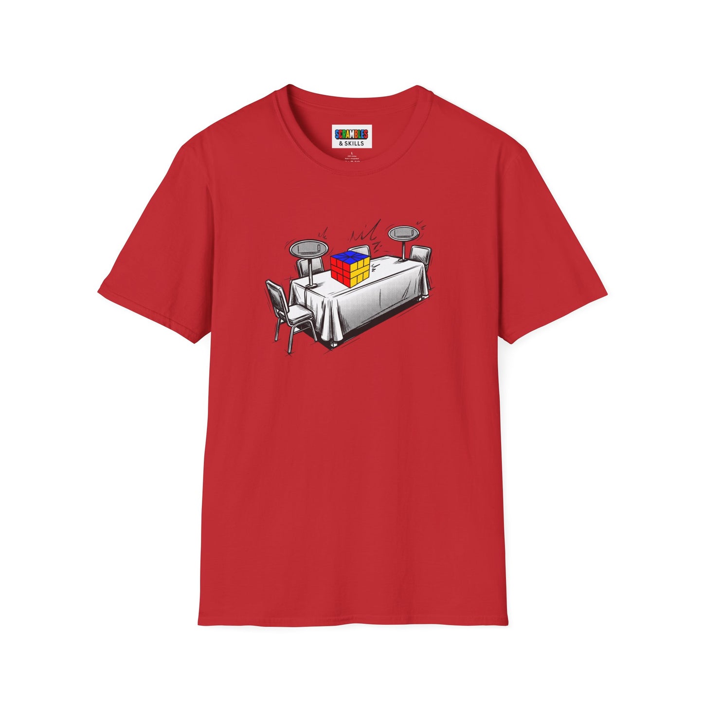 Square 1 Comp Day Unisex Graphic Softstyle T-Shirt