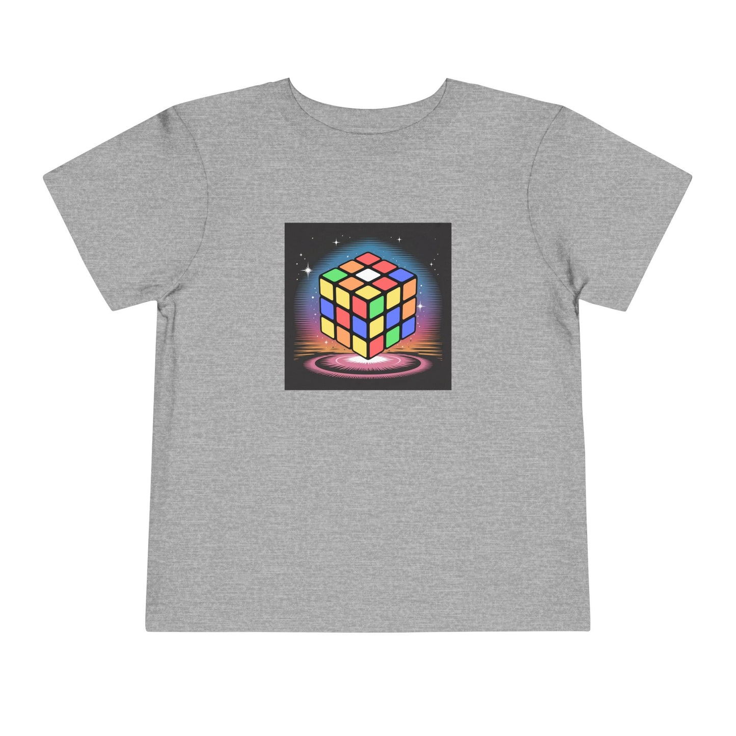 Cube Portal - Rubik's Cube Art  Toddler Short Sleeve T-Shirt