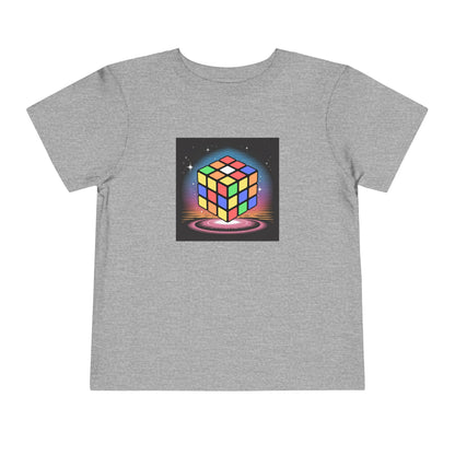 Cube Portal - Rubik's Cube Art  Toddler Short Sleeve T-Shirt