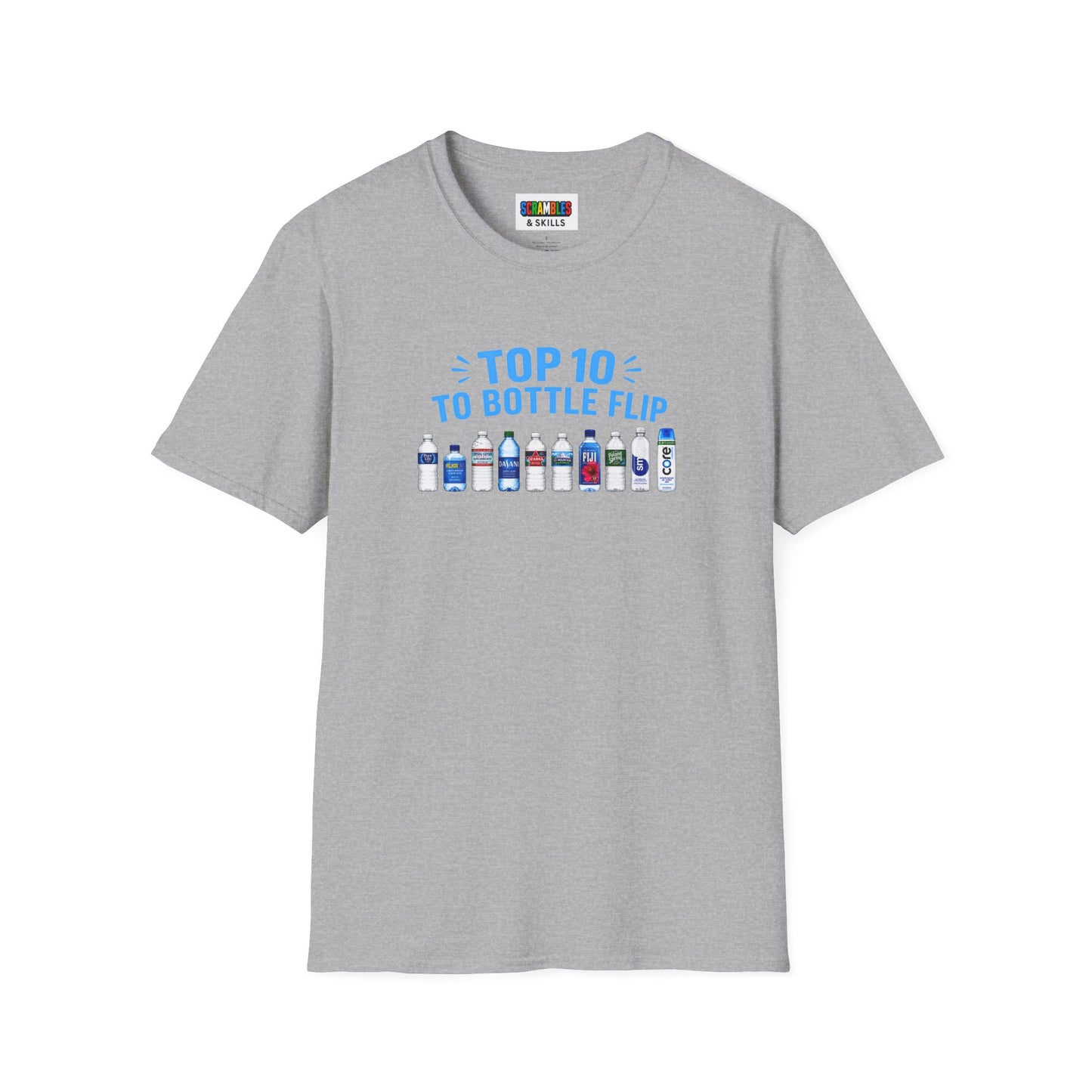 Top 10 to Bottle Flip  Unisex Graphic Softstyle T-Shirt