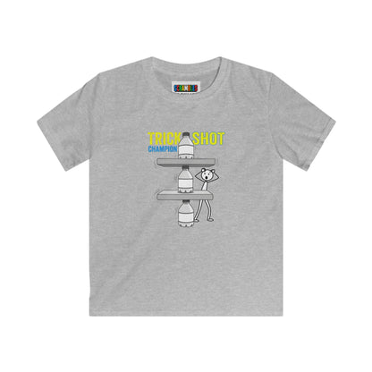 Trick shot Champion Kids Softstyle Tee