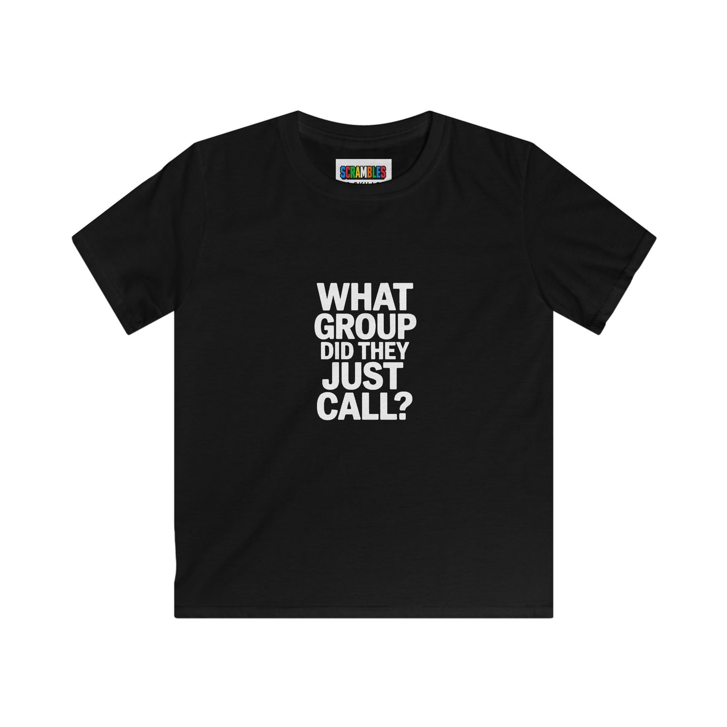 What Group - Rubik's Cube Art  Kids Softstyle Tee