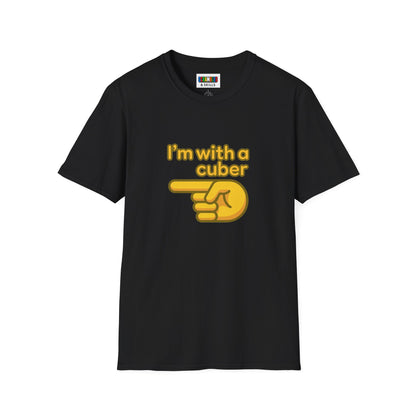 I'm With A Cuber Unisex Graphic Softstyle T-Shirt