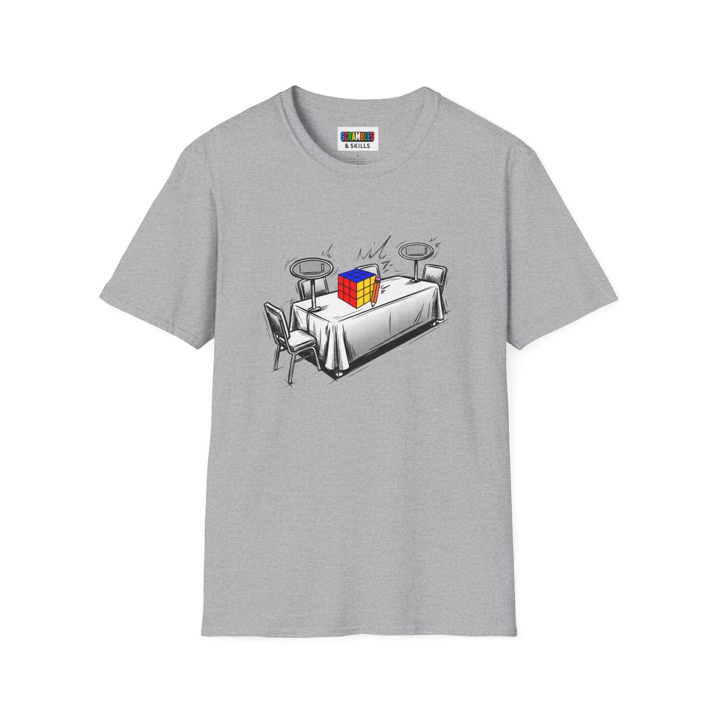 3x3 Fewest Moves Comp Day Unisex Graphic Softstyle T-Shirt