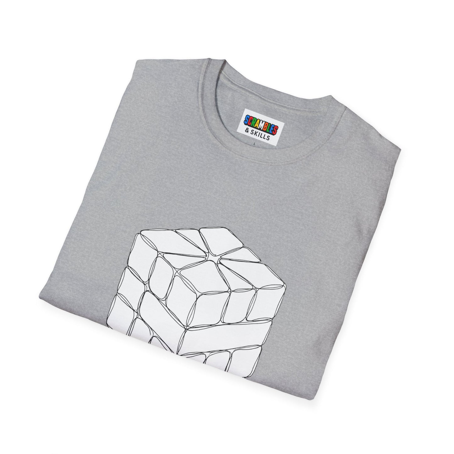 Square-1 Doodle Unisex Graphic Softstyle T-Shirt