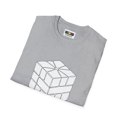 Square-1 Doodle Unisex Graphic Softstyle T-Shirt