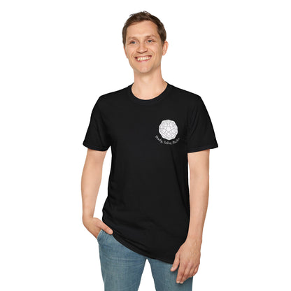 Megaminx Doodle (Subtle) Unisex Graphic Softstyle T-Shirt
