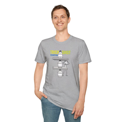Trick shot Champion Unisex Graphic Softstyle T-Shirt