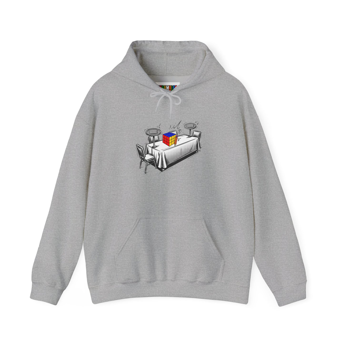 3x3 Fewest Moves Comp Day Unisex Heavy Blend™ Hooded Sweatshirt