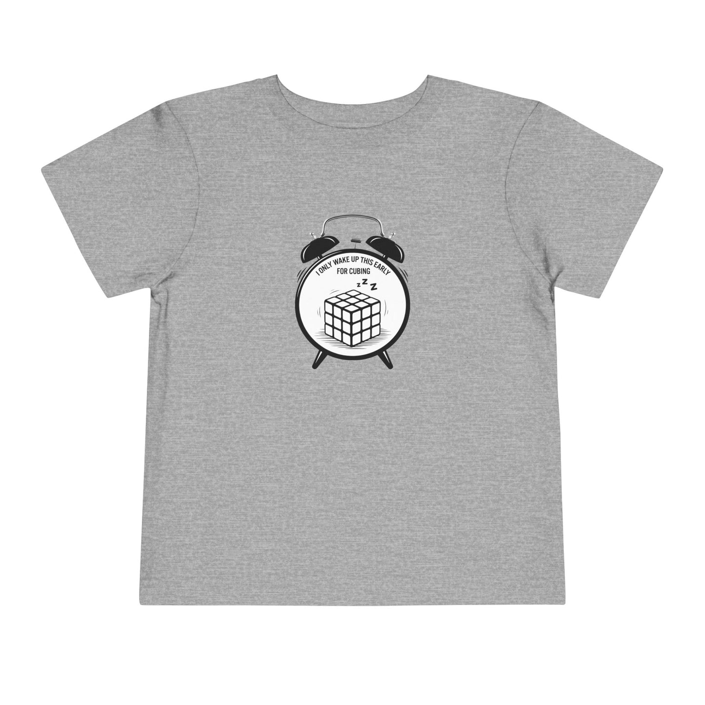 Wake Up  - Rubik's Cube Art Toddler Short Sleeve T-Shirt