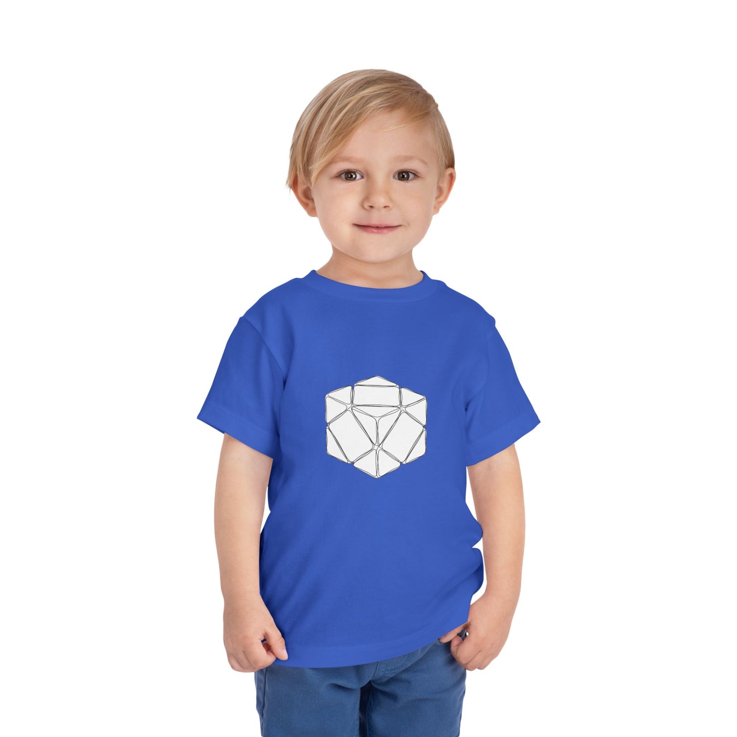 Skewb Doodle - Rubik's Cube Art  Toddler Short Sleeve T-Shirt