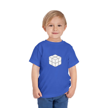 2x2 Doodle  - Rubik's Cube Art Toddler Short Sleeve T-Shirt
