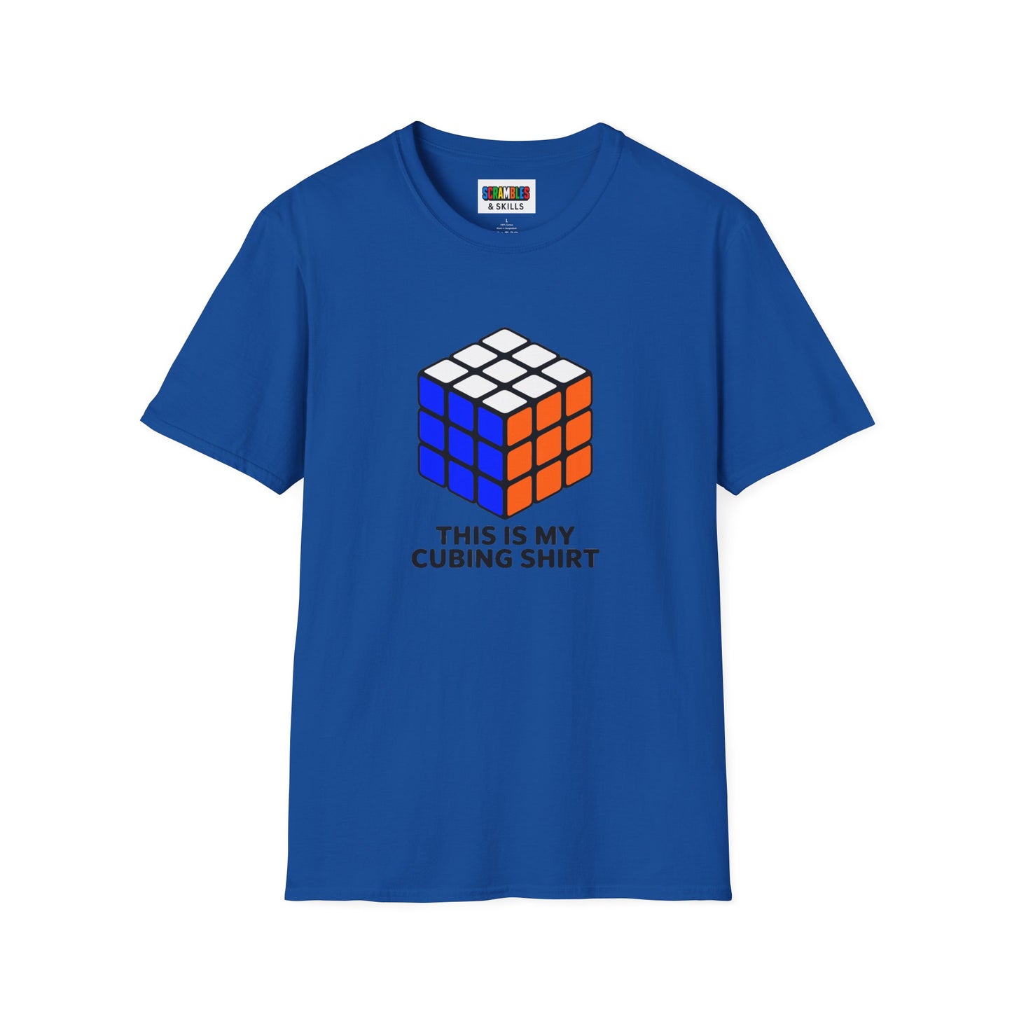 This Is My Cubing Shirt Unisex Graphic Softstyle T-Shirt