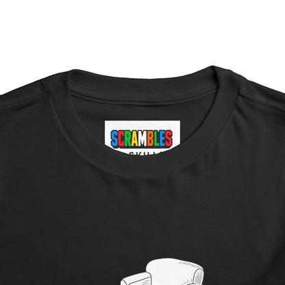 Chess and Checkered - Rubik's Cube Art  Toddler Short Sleeve T-Shirt