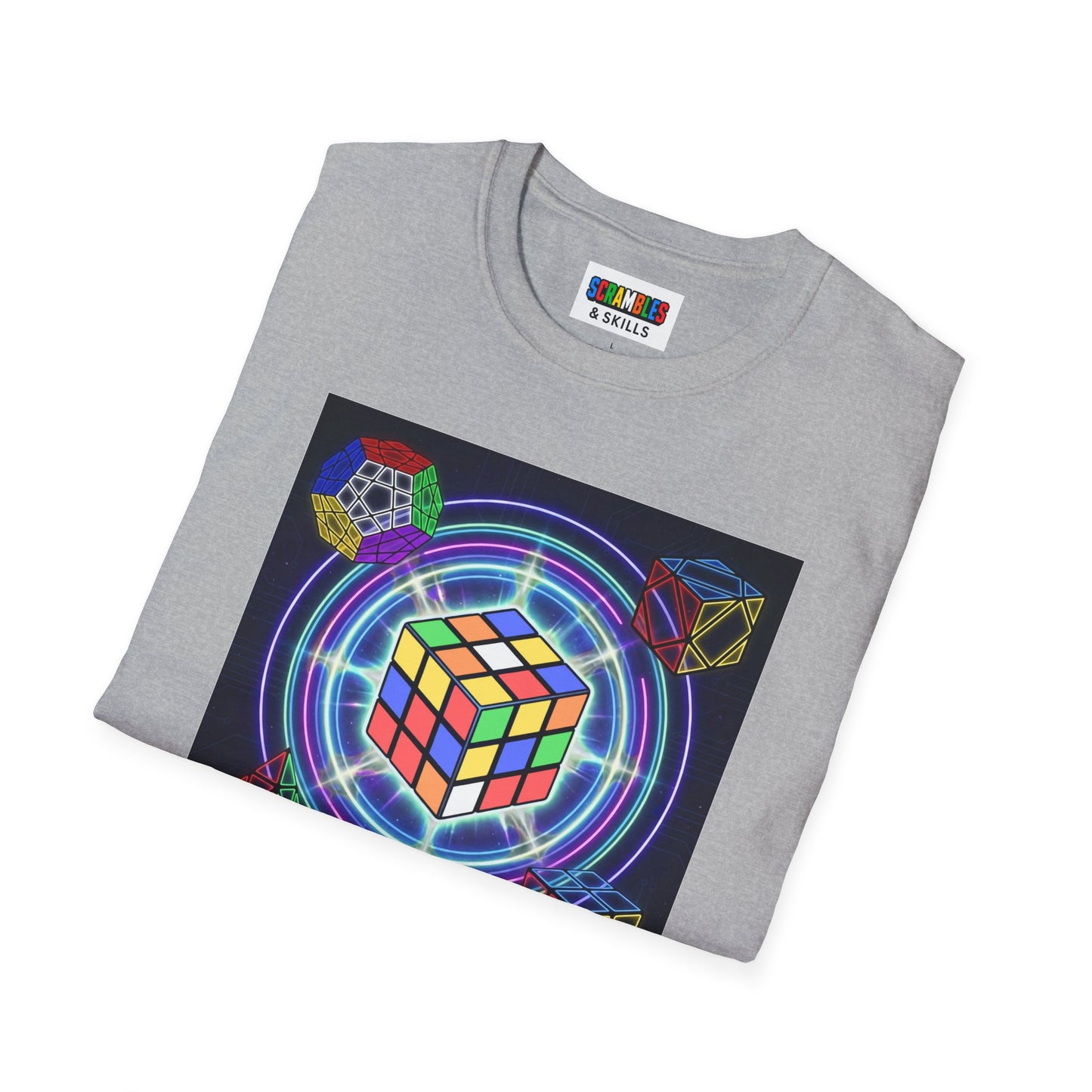 Cosmic Charge Unisex Graphic Softstyle T-Shirt