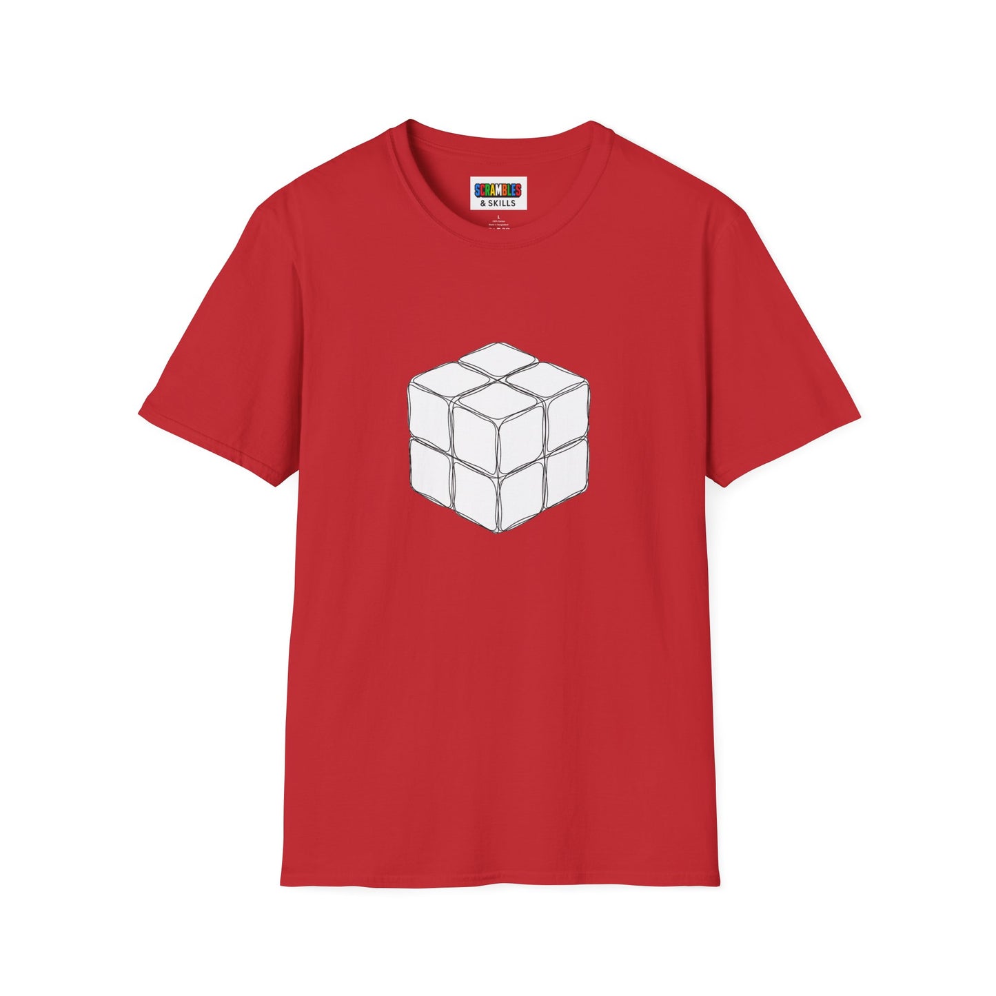 2x2 Doodle Unisex Graphic Softstyle T-Shirt