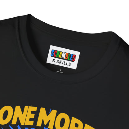 One More Solve - Rubiks Cube Unisex Graphic Softstyle T-Shirt