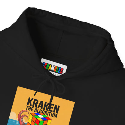 Kraken The Algorithim - Rubiks Cube Unisex Heavy Blend™ Hooded Sweatshirt