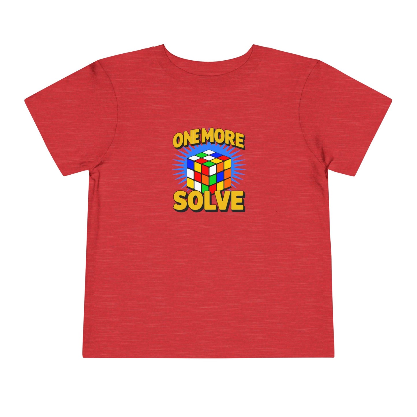 One More Solve - Rubiks Cube Toddler Short Sleeve T-Shirt