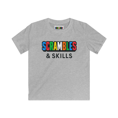 Scrambles & Skills Kids Softstyle Tee