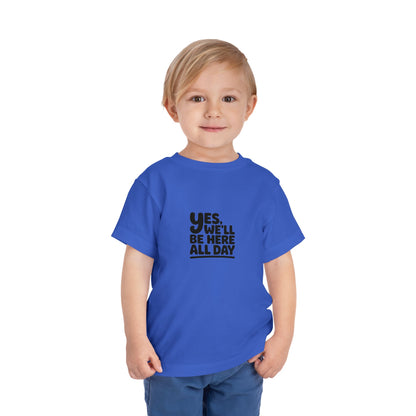 All Day Toddler - Rubik's Cube Art  Short Sleeve T-Shirt