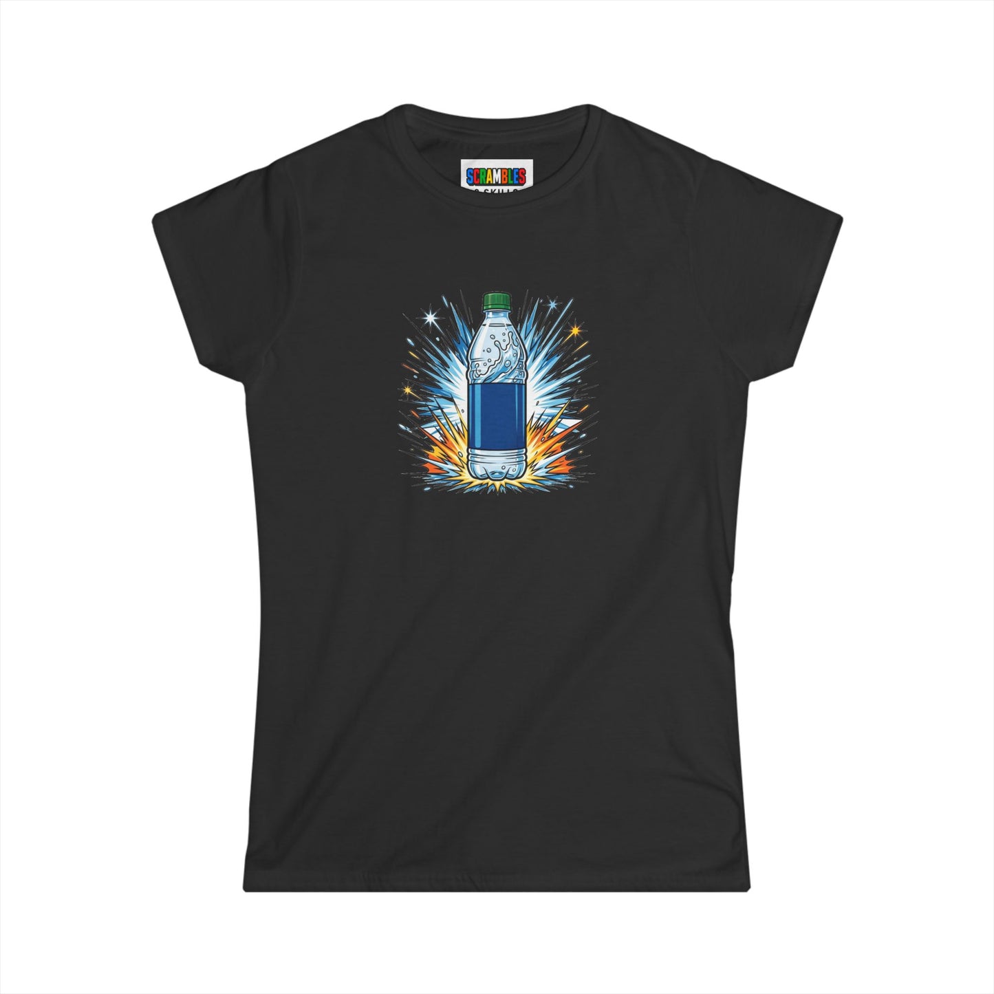 ⚡ Express - Landed - Trick Shot Art Women's Softstyle T-Shirt