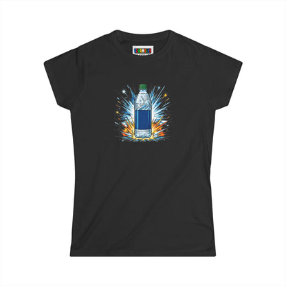 ⚡ Express - Landed - Trick Shot Art Women's Softstyle T-Shirt