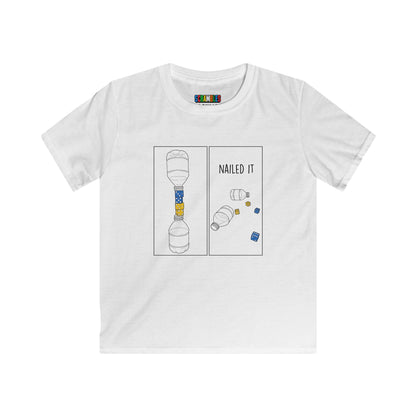Nailed It Trick shot  Kids Softstyle Tee
