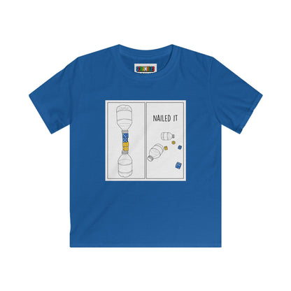 Nailed It Trick shot  Kids Softstyle Tee