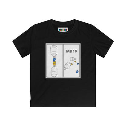 Nailed It Trick shot  Kids Softstyle Tee