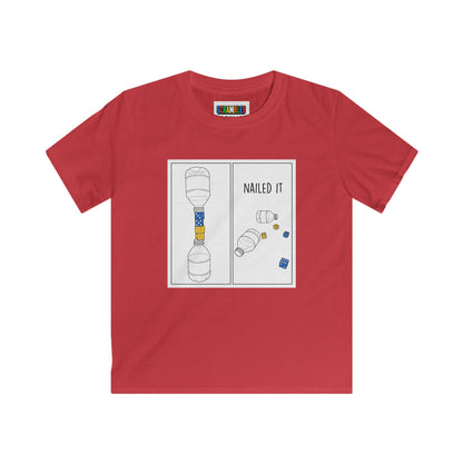 Nailed It Trick shot  Kids Softstyle Tee