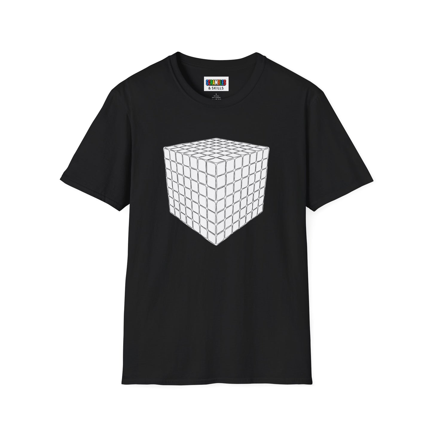 7x7 Doodle Unisex Graphic Softstyle T-Shirt