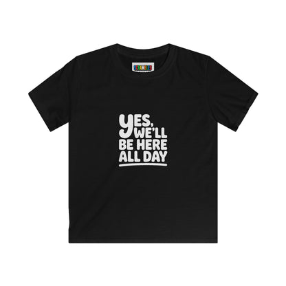 All Day Kids - Rubik's Cube Art  Softstyle Tee